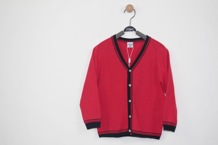 Picture of XH692-BOYS HIGH QUALITY COTTON CARDIGAN WITH FRONT BUTTONS